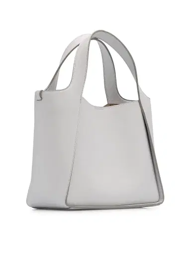 Stella McCartney Women's Logo Grainy Alter Mat Crossbody Tote Bag | Thumbnail 4 Stella McCartney Women's Logo Grainy Alter Mat Crossbody Tote Bag | Thumbnail 4
