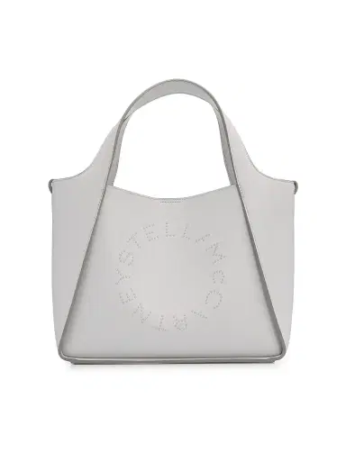 Stella McCartney Women's Logo Grainy Alter Mat Crossbody Tote Bag | Thumbnail 1 Stella McCartney Women's Logo Grainy Alter Mat Crossbody Tote Bag | Thumbnail 1