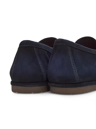 Santoni Men's Carlo Suede Driving Loafers | Thumbnail 3 Santoni Men's Carlo Suede Driving Loafers | Thumbnail 3