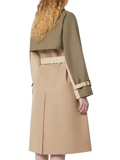 Weekend Max Mara Women's Reversible Water Repellent Gabardine Trench Coat - Beige - Size 12 | Thumbnail 3 Weekend Max Mara Women's Reversible Water Repellent Gabardine Trench Coat - Beige - Size 12 | Thumbnail 3