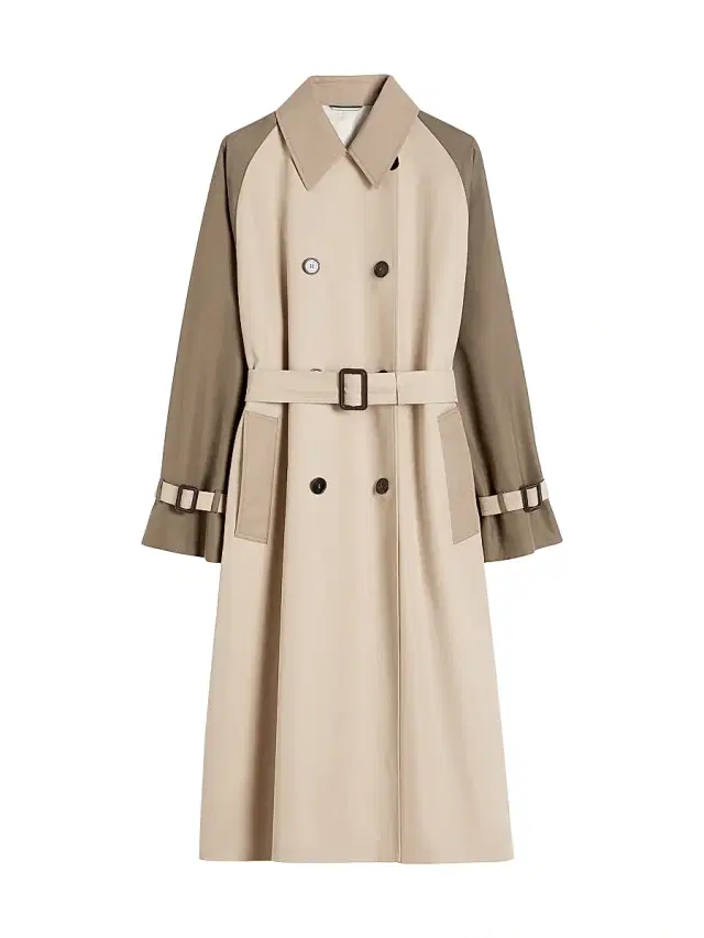 Weekend Max Mara Women's Reversible Water Repellent Gabardine Trench Coat - Beige