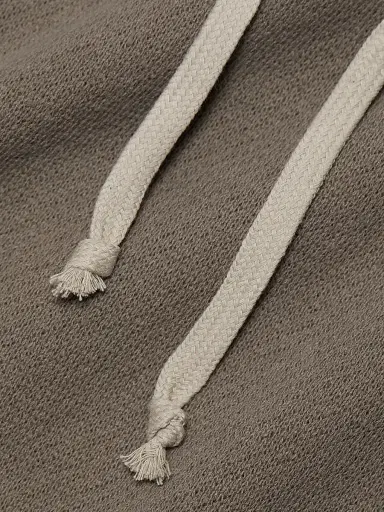 Rick Owens Men's Drawstring Sleeveless Cotton Hoodie - Dust - Size XXL | Thumbnail 7 Rick Owens Men's Drawstring Sleeveless Cotton Hoodie - Dust - Size XXL | Thumbnail 7