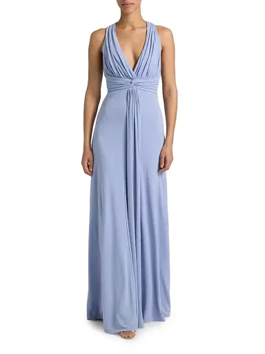 Cinq à Sept Women's Gertie Pleated A-Line Gown | Thumbnail 2 Cinq à Sept Women's Gertie Pleated A-Line Gown | Thumbnail 2