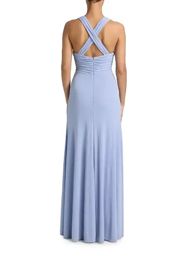 Cinq à Sept Women's Gertie Pleated A-Line Gown | Thumbnail 5 Cinq à Sept Women's Gertie Pleated A-Line Gown | Thumbnail 5
