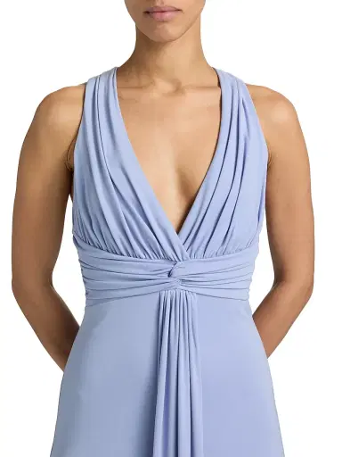 Cinq à Sept Women's Gertie Pleated A-Line Gown | Thumbnail 6 Cinq à Sept Women's Gertie Pleated A-Line Gown | Thumbnail 6