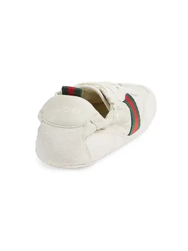 Gucci Women's GG Canvas Low-Top Sneakers - Off White - Size 12 | Thumbnail 3
