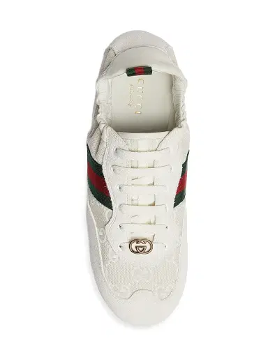 Gucci Women's GG Canvas Low-Top Sneakers - Off White - Size 12 | Thumbnail 4