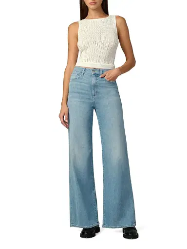 Joe's Jeans Women's Crochet Boatneck Tank | Thumbnail 2 Joe's Jeans Women's Crochet Boatneck Tank | Thumbnail 2