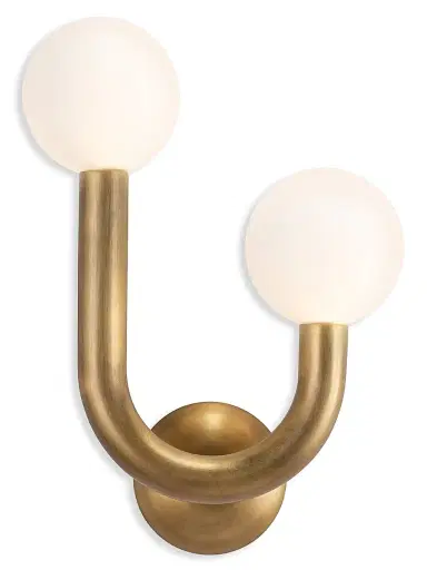 Regina Andrew Classics Happy Sconce - Right Side - Brass | Thumbnail 1