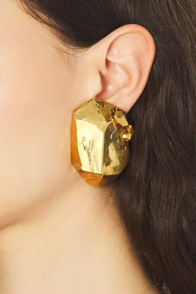 Saint Laurent Cristalline Earrings | Thumbnail 2