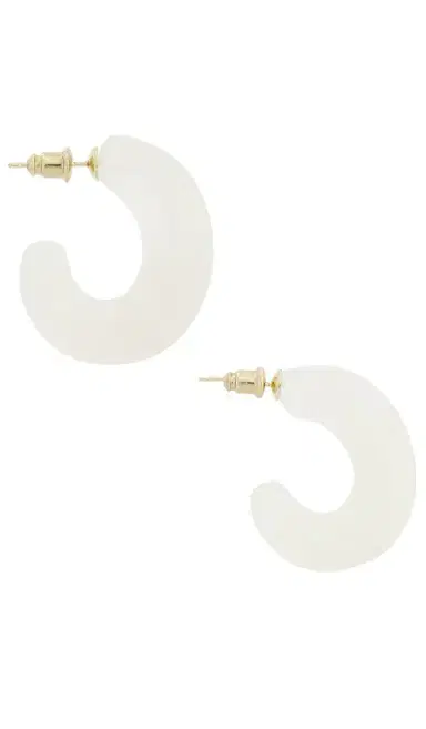 Casa Clara Acacia Hoop Earrings | Thumbnail 2 Casa Clara Acacia Hoop Earrings | Thumbnail 2