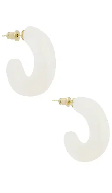 Casa Clara Acacia Hoop Earrings | Thumbnail 1 Casa Clara Acacia Hoop Earrings | Thumbnail 1