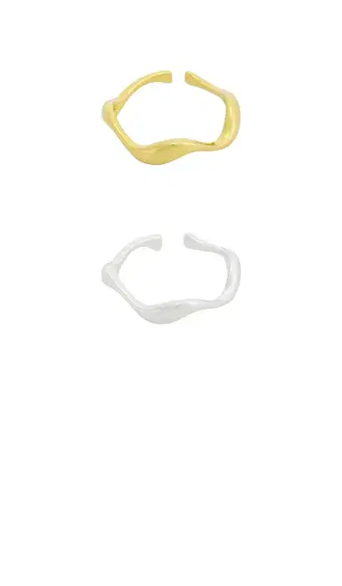 Casa Clara Hele Asymmetric Ring Duo | Thumbnail 2 Casa Clara Hele Asymmetric Ring Duo | Thumbnail 2