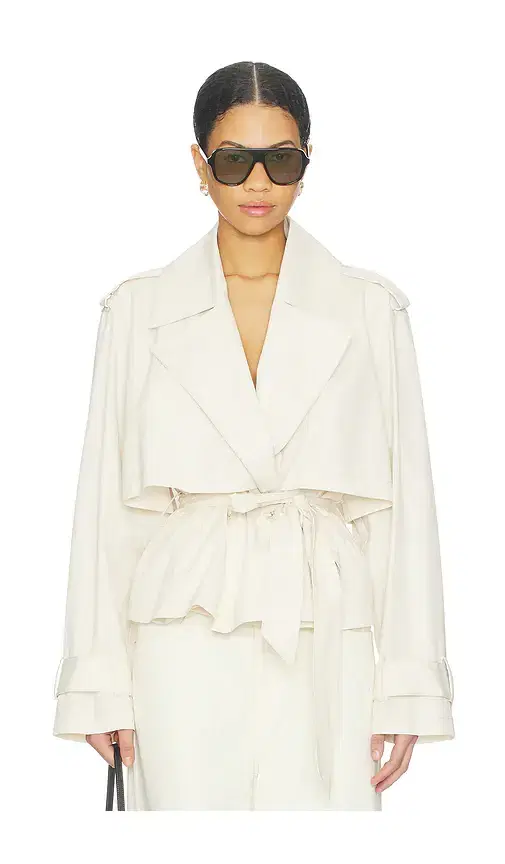 Joe's Jeans The Liz Cropped Trench Coat