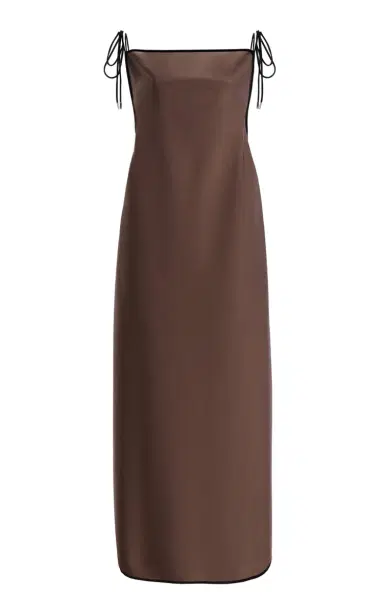 Temily Signature Summer Bones Satin Maxi Dress | Thumbnail 6 Temily Signature Summer Bones Satin Maxi Dress | Thumbnail 6