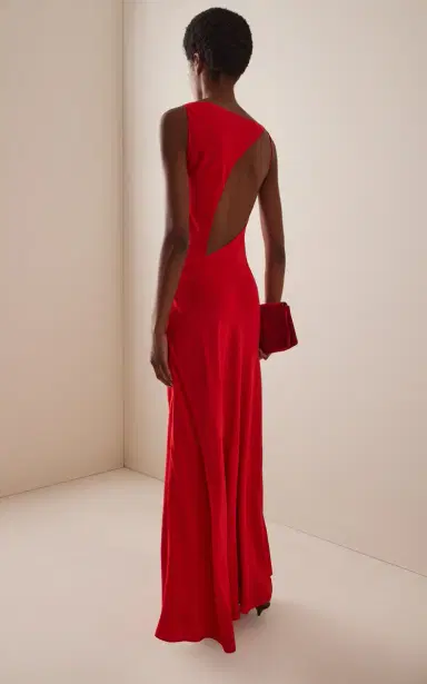 Staud Toluca Silk Maxi Dress | Thumbnail 4 Staud Toluca Silk Maxi Dress | Thumbnail 4