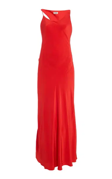 Staud Toluca Silk Maxi Dress | Thumbnail 1 Staud Toluca Silk Maxi Dress | Thumbnail 1