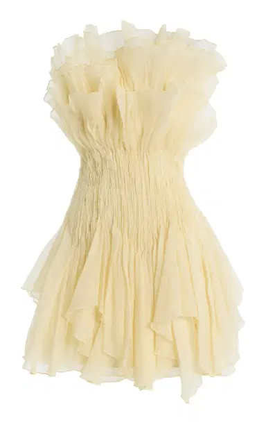 Aje Nisha One-Shoulder Organza Mini Dress | Thumbnail 1 Aje Nisha One-Shoulder Organza Mini Dress | Thumbnail 1