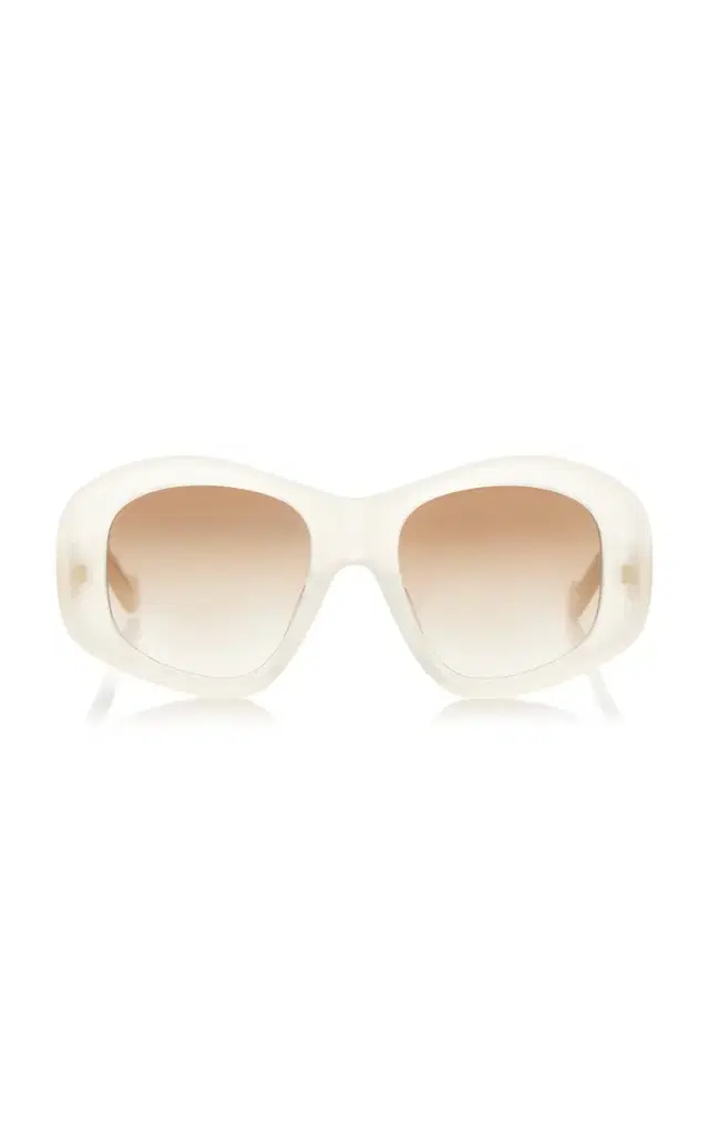 Loewe Beveled Pentagon Acetate Sunglasses