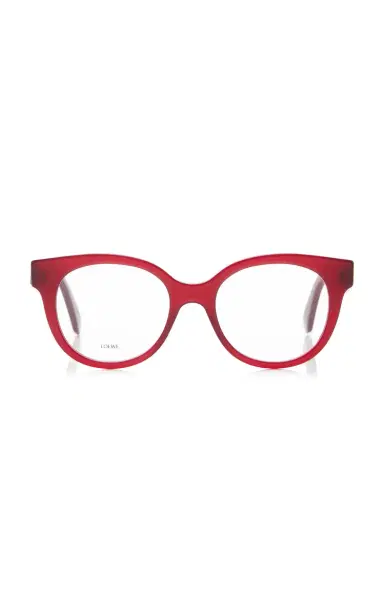 Loewe Round-Frame Acetate Glasses | Thumbnail 1 Loewe Round-Frame Acetate Glasses | Thumbnail 1