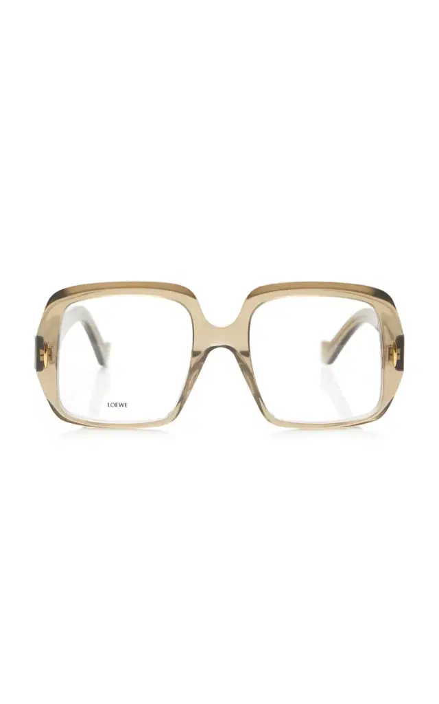 Square-Frame Acetate Glasses