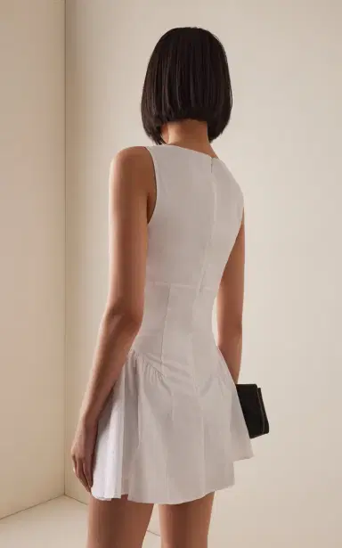 Staud Gwen Cotton Mini Dress | Thumbnail 4