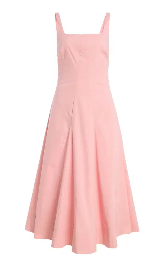 Willow Stretch-Cotton Midi Dress