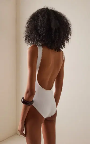 Sea Madelyn Crochet One Piece Swimsuit | Thumbnail 3