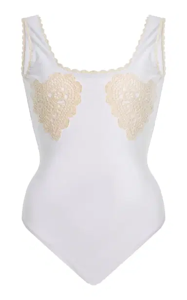Sea Madelyn Crochet One Piece Swimsuit | Thumbnail 1