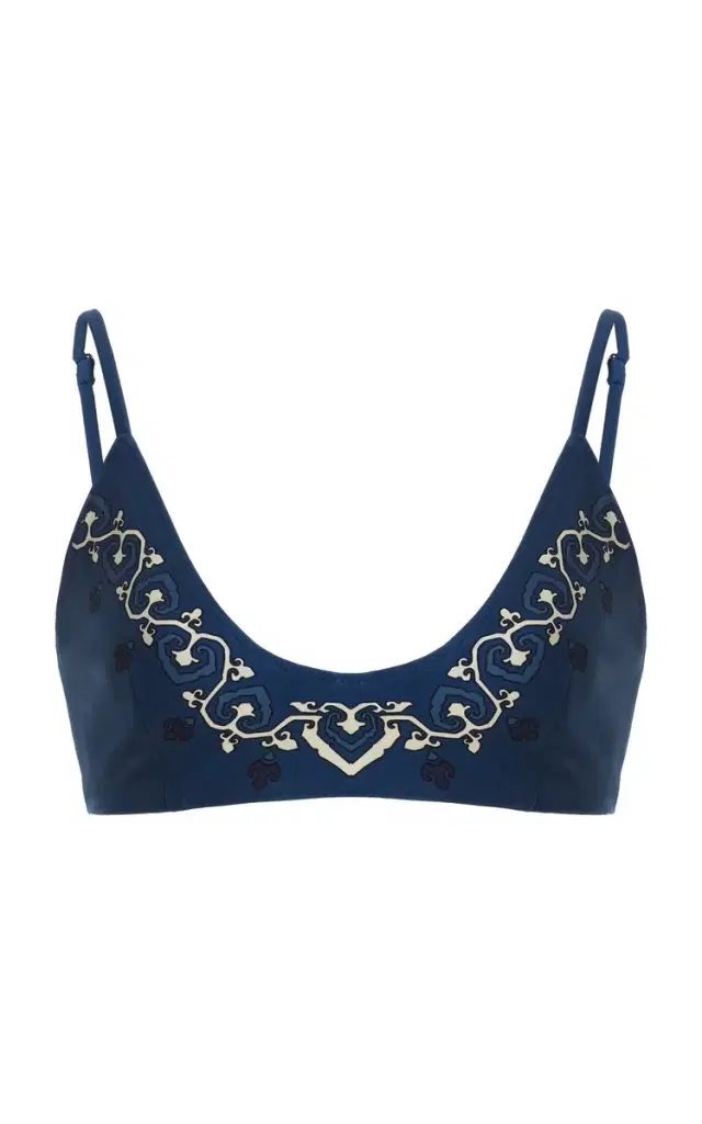 Blaise Printed Bikini Top