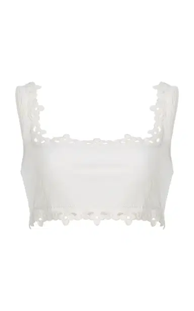 Sea Leila Eyelet Bikini Top | Thumbnail 1
