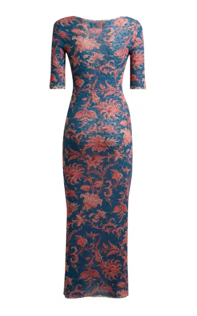 Etro Jersey Midi Dress | Thumbnail 5 Etro Jersey Midi Dress | Thumbnail 5