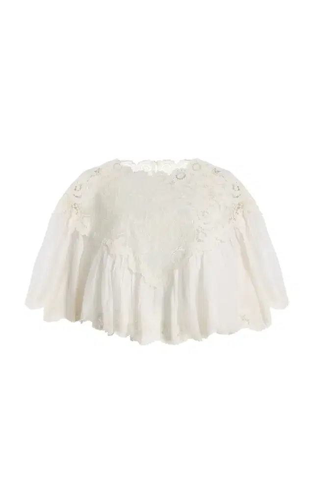 Sofia Embroidered Cotton Top