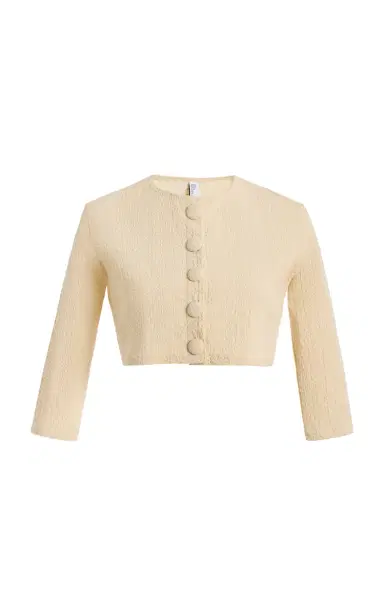 Lisa Marie Fernandez Seersucker Cardigan | Thumbnail 5