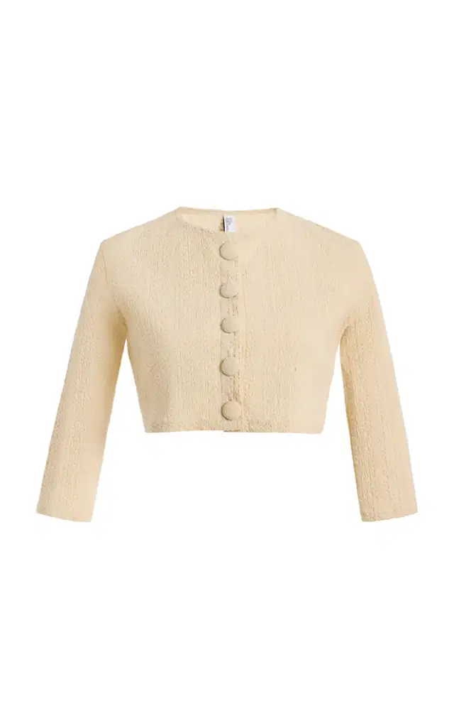 Lisa Marie Fernandez Seersucker Cardigan