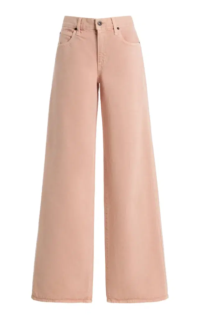 Mica Rigid Low-Rise Wide-Leg Jeans