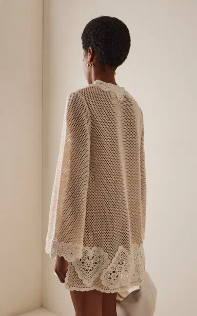 Sea Madelyn Crocheted Cotton Tunic | Thumbnail 4 Sea Madelyn Crocheted Cotton Tunic | Thumbnail 4