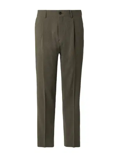MR P. Straight-Leg Wool-Blend Seersucker Trousers - Men | Thumbnail 1