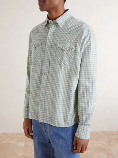 Polo Ralph Lauren Gingham Cotton-Flannel Shirt - Men | Thumbnail 3
