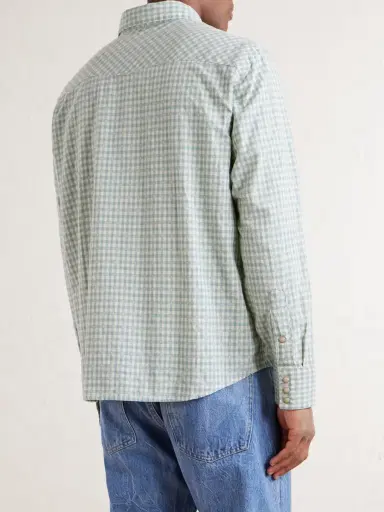 Polo Ralph Lauren Gingham Cotton-Flannel Shirt - Men | Thumbnail 4