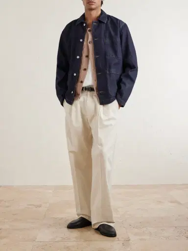 NN07 Morgan 1843 Denim Overshirt - Men | Thumbnail 2 NN07 Morgan 1843 Denim Overshirt - Men | Thumbnail 2