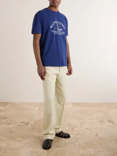 Polo Ralph Lauren Logo-Print Cotton-Jersey T-Shirt - Men | Thumbnail 2