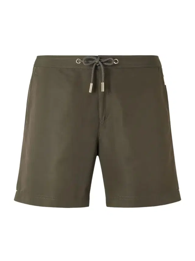 Bulldog Straight-Leg Mid-Length Swim Shorts - Men