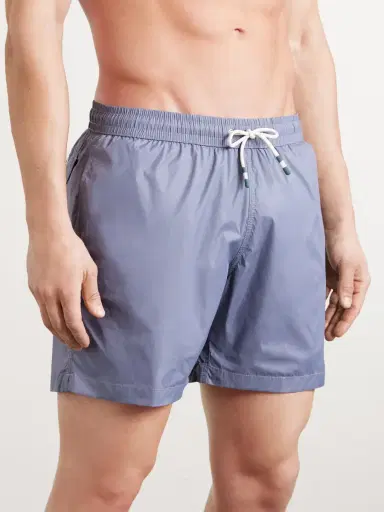 Hartford Straight-Leg Mid-Length Recycled Swim Shorts - Men | Thumbnail 2