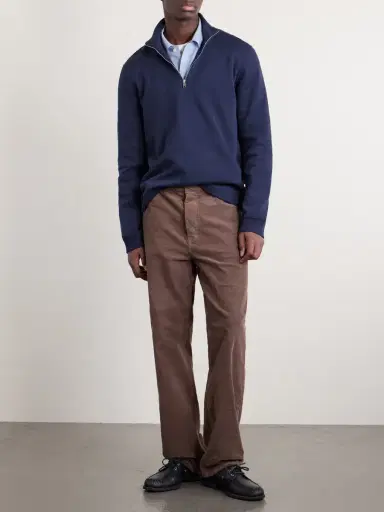 MR P. Cotton Half-Up Sweater - Men | Thumbnail 2