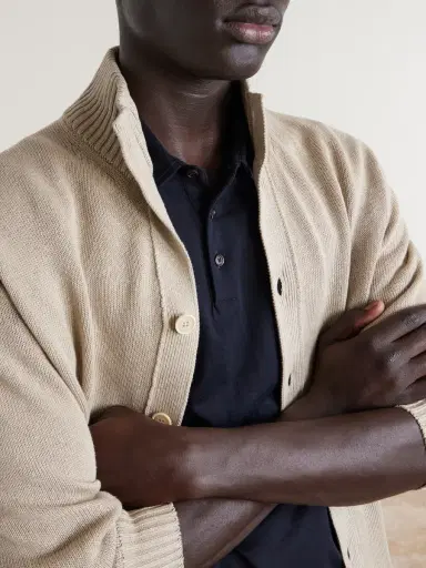 Slowear Cotton and Silk-Blend Jersey Polo Shirt - Men | Thumbnail 5