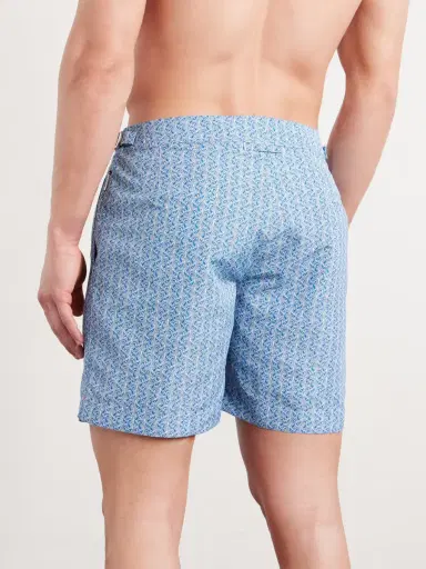 Orlebar Brown Bulldog Fate Straight-Leg Mid-Length Printed Swim Shorts - Men | Thumbnail 3