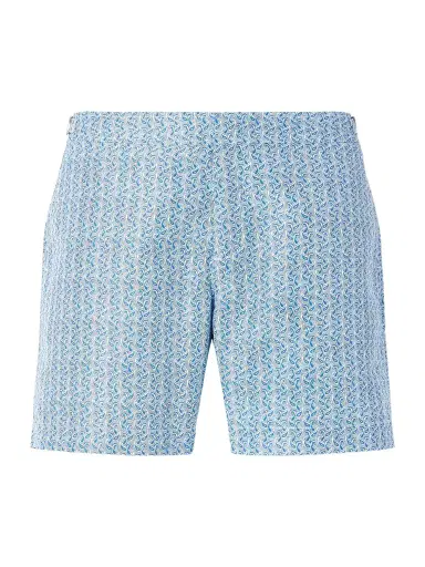 Orlebar Brown Bulldog Fate Straight-Leg Mid-Length Printed Swim Shorts - Men | Thumbnail 1