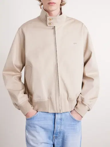 A.P.C. Cotton Twill Blouson Jacket - Men | Thumbnail 3