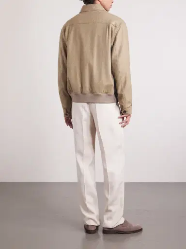 Ralph Lauren Purple Label Herringbone Cashmere Jacket - Men | Thumbnail 4